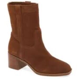 Steve Madden Brown Suede Ankle Boots